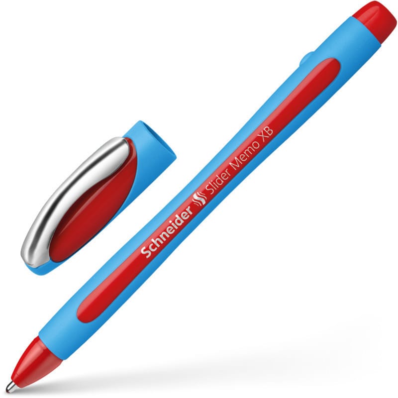 STYLO A BILLE SCHNEIDER MEMO XB ROUGE
