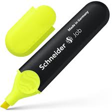 SURLIGNEUR SCHNEIDER JAUNE REF662563/3