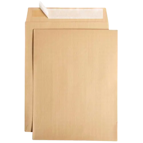 ENVELOPPE KRAFT A4 SIGNATURE PQT 50