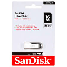FLASH DISK SANDISK ULTRA FLAIR 3.0 16GB