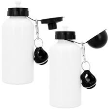 GOURDE EN ALU AVEC 2 BOUCHONS 500ML BLH3-2-2