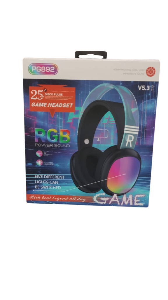 MICROCASQUE RGB POWER SOUND PG892