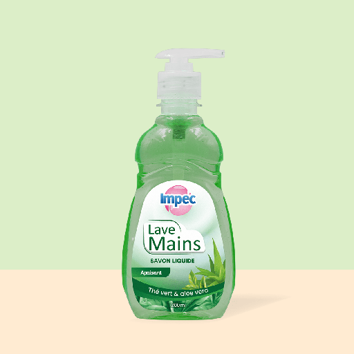 [STO:ENTR-04173] ENTRETIEN LAVE MAIN IMPEC 300ML THÉ VERT