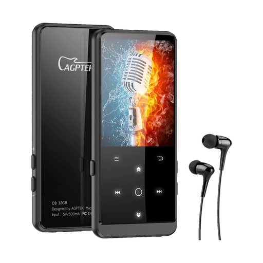 [STO:LECT-06232] LECTEUR MP3 AGPTECH MC8HHB-10