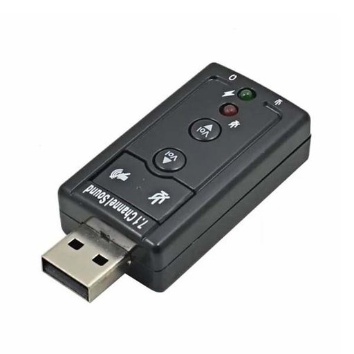 [STO:CART-12345] CARTE SON EXTERNE USB 7.1 3DSOUND