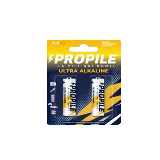 [STO:PILE-07316] PILE PROPILE ULTRA ALKALINE AAA/LR03 PQT DE 2