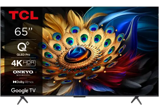 [STO:TELE-10086] TELEVISION TCL 65" UHD 4K GOGGLE 65C655