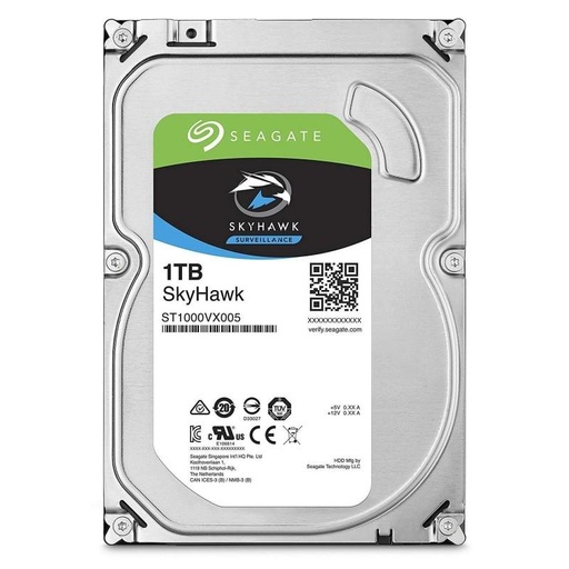 [STO:DISQ-03670] DISQUE DUR INTERNE 3,5" 1TB SATA SEAGATE SKYAWK