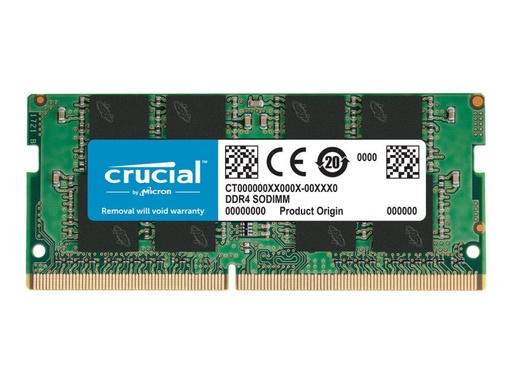 [STO:MÉMO-06614] MÉMOIRE DDR4 4GB PC2666/21300 CRUCIAL (UDIMM)