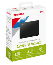 [STO:DISQ-03634] DISQUE DUR EXTERNE 2.5" 1TB TOSHIBA MOD.CANVIO BASICS USB3.0