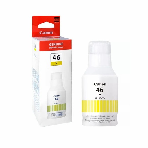 [STO:FLAC-04640] FLACON D'ENCRE CANON INK GI-46 YELLOW