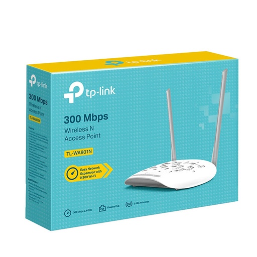 [STO:POIN-07532] POINT D'ACCES REPETEUR WIFI TPLINK MOD. TL-WA801ND 2 ANTENNES