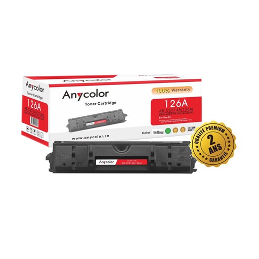 [STO:TONE-10278] TONER ANYCOLOR 126A YELLOW CE312A