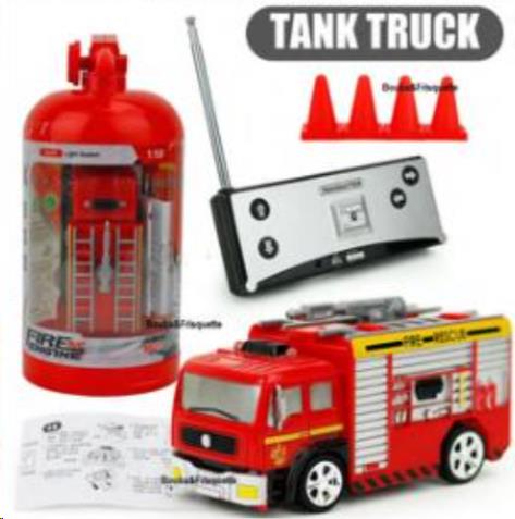 [STO:JOUE-05733] JOUET POMPIER MINI FIRE ENGINE GN601