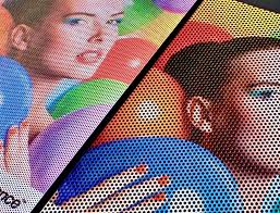 IMPRESSION AUTOCOLLANT MICROPERFORE /m²