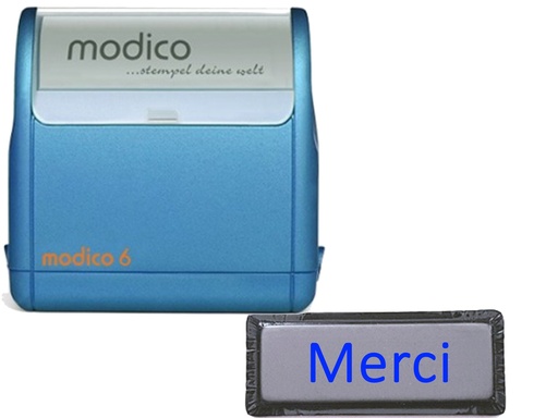 [STO:CACH-01357] CACHET ACCESSOIRE MODICO 6 TEXT PLATE