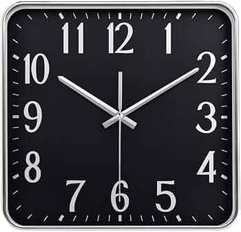 [STO:CLOC-03015] CLOCK SQUARE HQ 20x20 SFS-GC04, SPT-C03