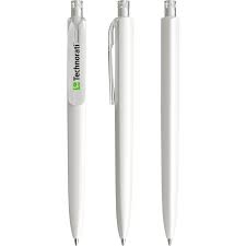 [STO:STYL-09079] STYLO BLEU PERSONNALISE ETUI BLANC