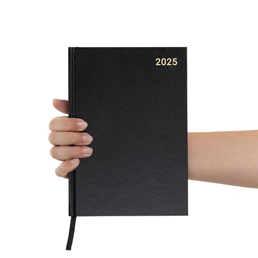 [STO:AGEN-00076] AGENDA JOURNALIER COUVERTURE RIGIDE 2025