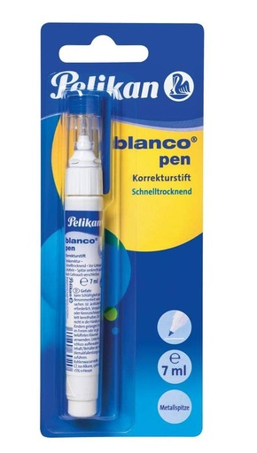 [STO:BLAN-00650] BLANCO PEN PELIKAN 7ML 216033