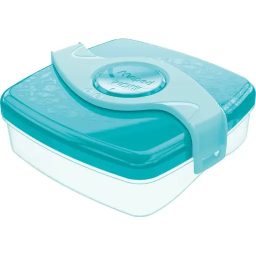 [STO:BOIT-00796] BOITE A GOUTER MAPED ORIGINS PICNIK TURQUOISE