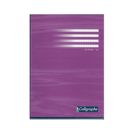 [STO:CAHI-01703] CAHIER A4 192P 5/5 CALLIGRAPHE REF 7145