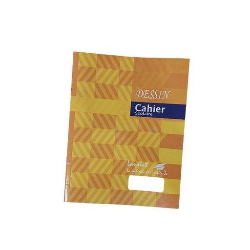 [STO:CAHI-01804] CAHIER DE DESSIN 17*22 16P 10/10 LAUREAT