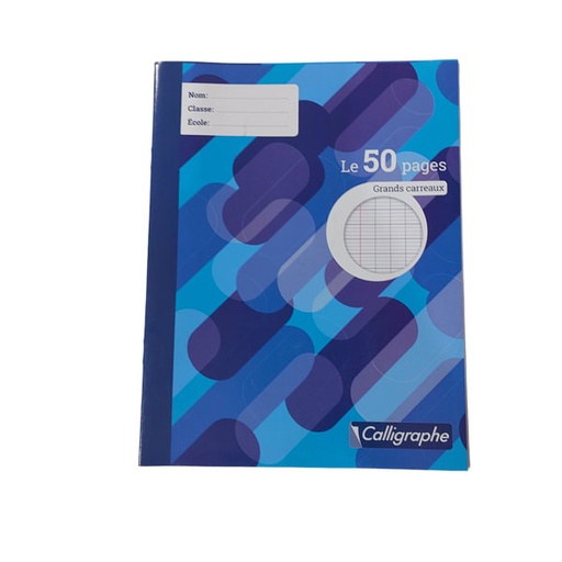 [STO:CAHI-01578] CAHIER 17*22 48P 56G CALLIGRAPHE  5412