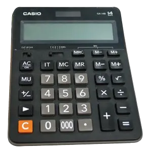 [STO:CALC-01901] CALCULATRICE CASIO GX14B 14CHIFFRES