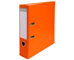 [STO:CLAS-02918] CLASSEUR ALIZE DOS 75 ORANGE