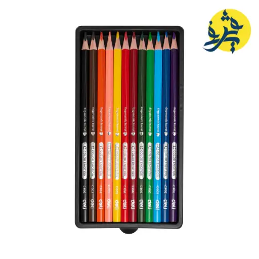[STO:CRAY-03349] CRAYON DE COULEUR 12 COULEURS EMOTION DELI