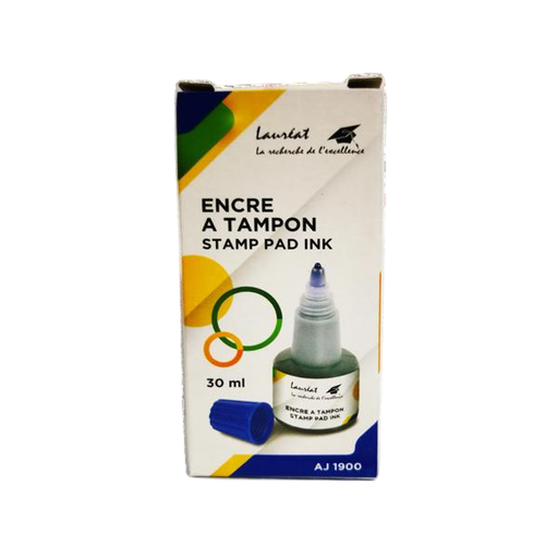 [STO:ENCR-04009] ENCRE A TAMPON LAUREAT BLEU