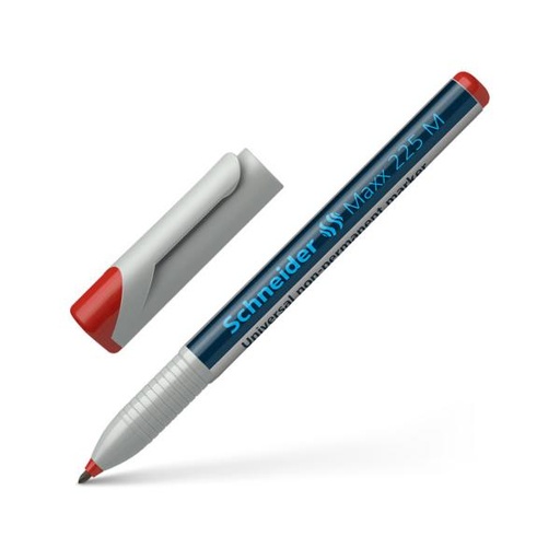 [STO:MARK-06492] MARKER SCHNEIDER POUR WB MAXX225 POINTE FINE ROUGE