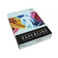 [STO:PAPI-07182] PAPIER VELIN A4 COULEUR PAPERLINE  PQT DE 250