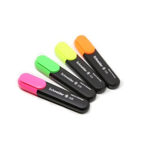 [STO:POCH-07477] POCHETTE DE 4 SURLIGNEUR SCHNEIDER