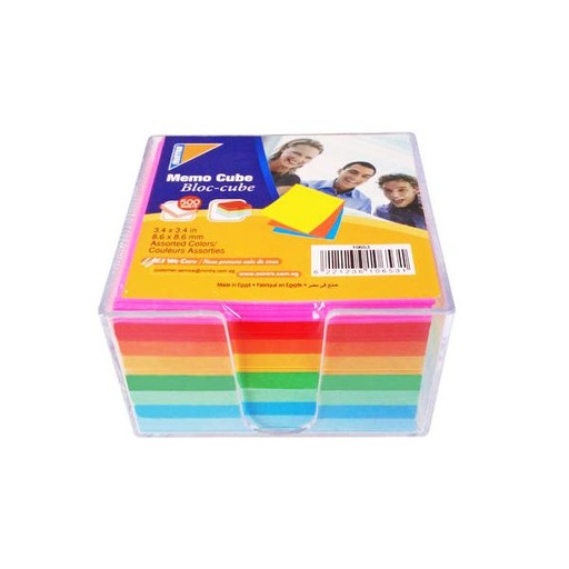 [STO:BLOC-00719] BLOC CUBE COULEUR MINTRA AVEC SUPPORT