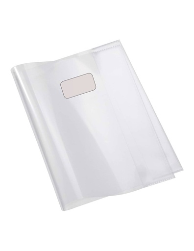 [STO:PROT-07780] PROTÈGE CAHIER 24*32 CALLIGRAPHE BLANC
