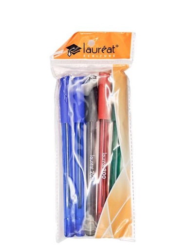 [STO:POCH-07480] POCHETTE DE 5 STYLO LAUREAT
