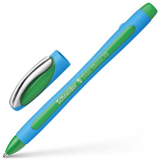 [STO:STYL-09064] STYLO A BILLE SCHNEIDER MEMO XB VERT