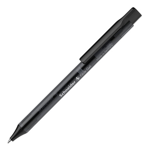[STO:STYL-09147] STYLO GEL SCHNEIDER FAVE  NOIR 0.4mm