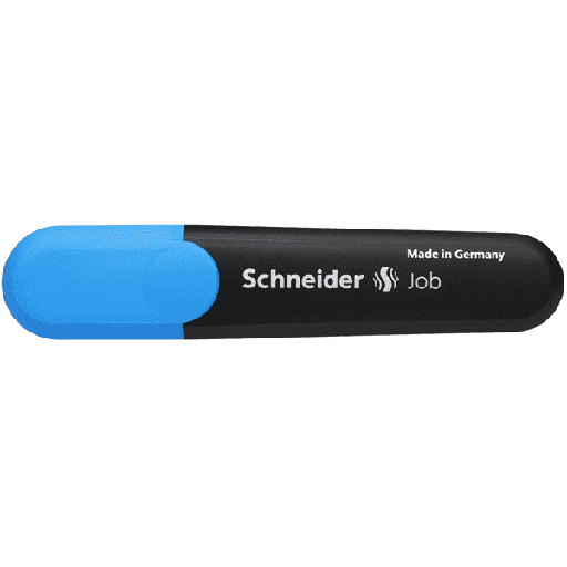 [STO:SURL-09388] SURLIGNEUR SCHNEIDER JOB BLEU