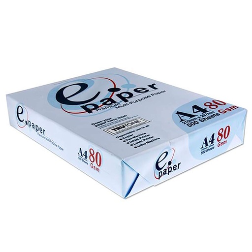[STO:RAME-07972] RAME PAPIER A4 E-PAPER 80g