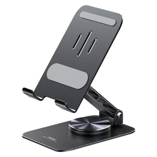 [STO:STAN-09015] STAND DE BUREAU POUR TELEPHONE/TABLETTE REMAX MOD.RM-C38  (CARBON METAL)