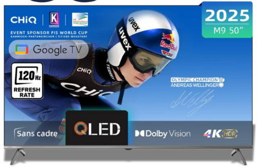 [STO:TELE-09992] TELEVISION 50P CHIQ QLED 50QM9S-PRO