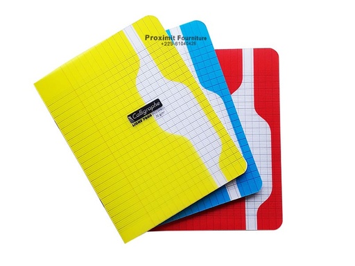 [STO:CAHI-01802] CAHIER CALLIGRAPHE PP A4 96P 70G ASSORTIS