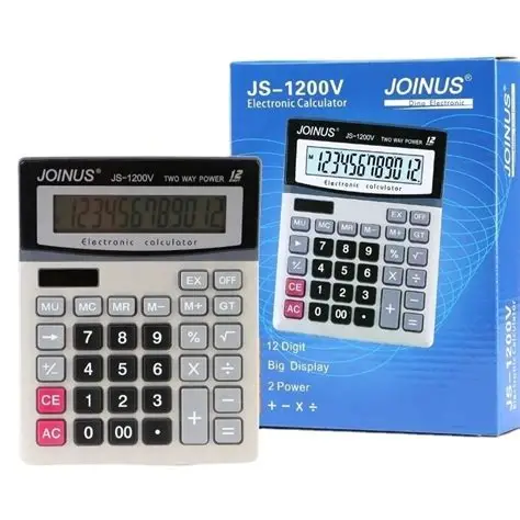 [STO:CALC-00264] CALCULATRICE 12 CHIFFRE JOINUS JS-1200V
